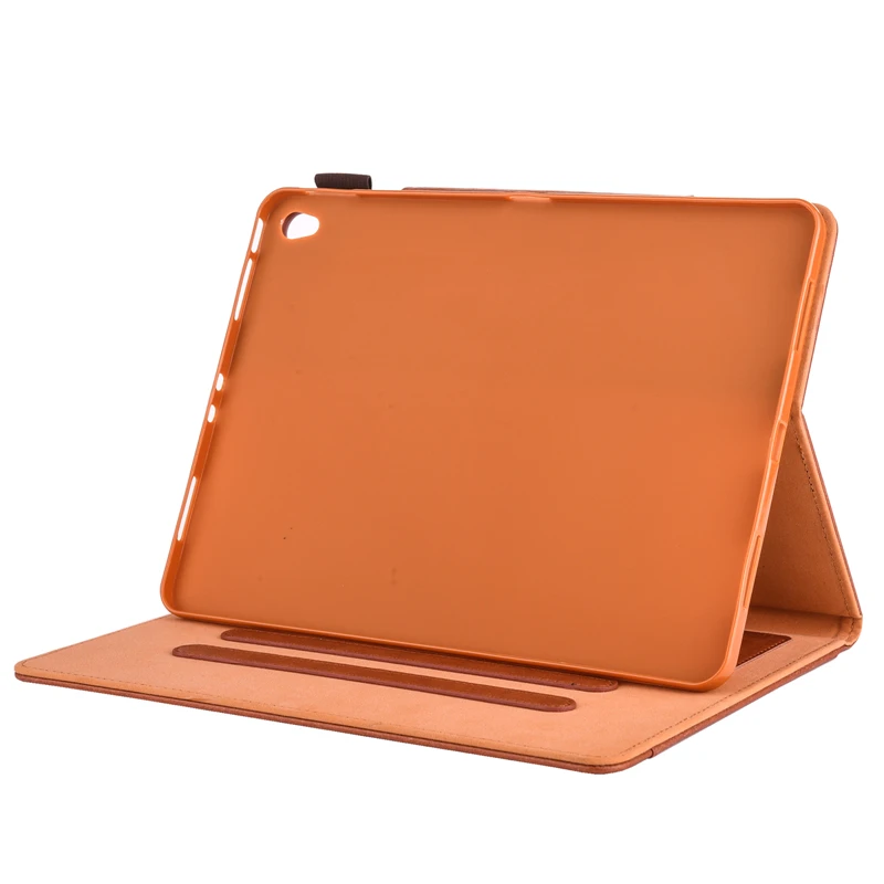 Wekays Coque чехол для Apple iPad Pro 10,5 дюймов черный бизнес кожаный чехол для iPad Pro 10,5 дюймов чехол в виде ракушки