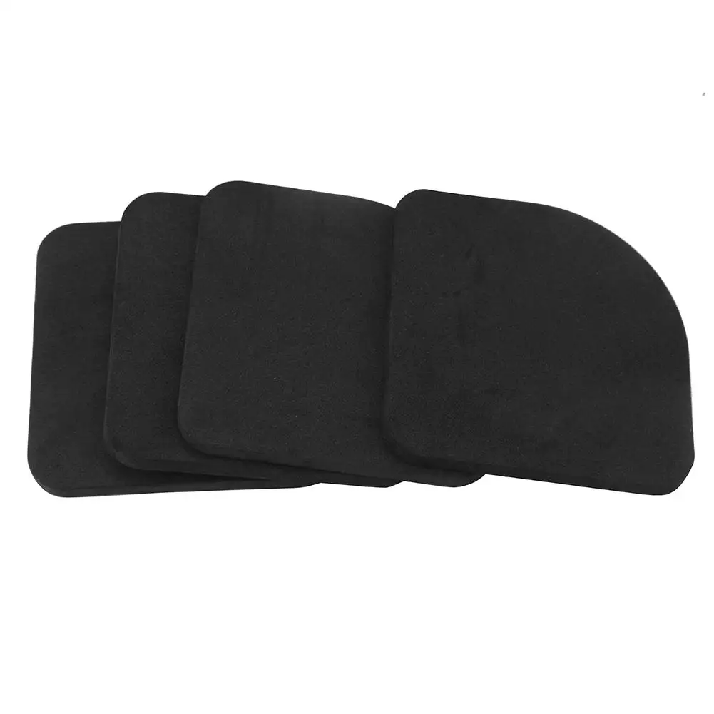 4pcs/set Square Refrigerator Mute Shock Mat Washing Machine Anti Vibration Pad Reduces Noise and Vibration Furniture Hardware 4pcs/set Square Refrigerator Mute Shock Mat Washing Machine Anti Vibration Pad Reduces Noise and Vibration Furniture Hardware