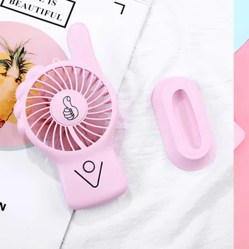 

Mini Usb Pocket Fans Colorful Lighting Small Fan Portable Palm Fan Suitable For Students Traveling Outdoors