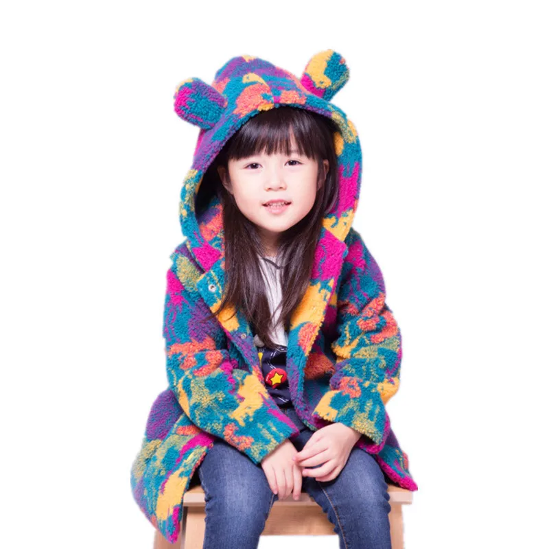 Разноцветная одежда; зимнее пальто для девочек; детское теплое бархатное флисовое пальто; детская одежда; зимняя куртка для девочек; ветровка для мальчиков-подростков