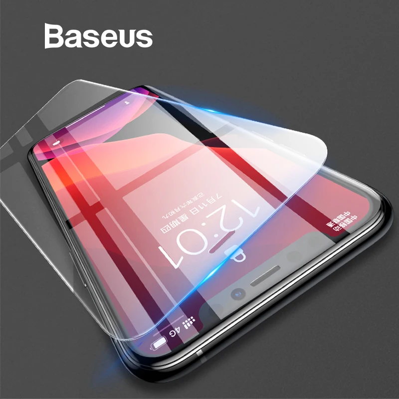 Ультратонкая защитная пленка Baseus 0,15 мм для iPhone 11 Pro, защитное стекло из закаленного стекла с защитой от царапин для iPhone 11 Pro Max