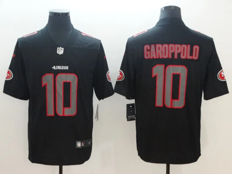 Мужская футболка Jimmy Garoppolo высокого качества в стиле Сан-Франсиско 49ers - Цвет: Men