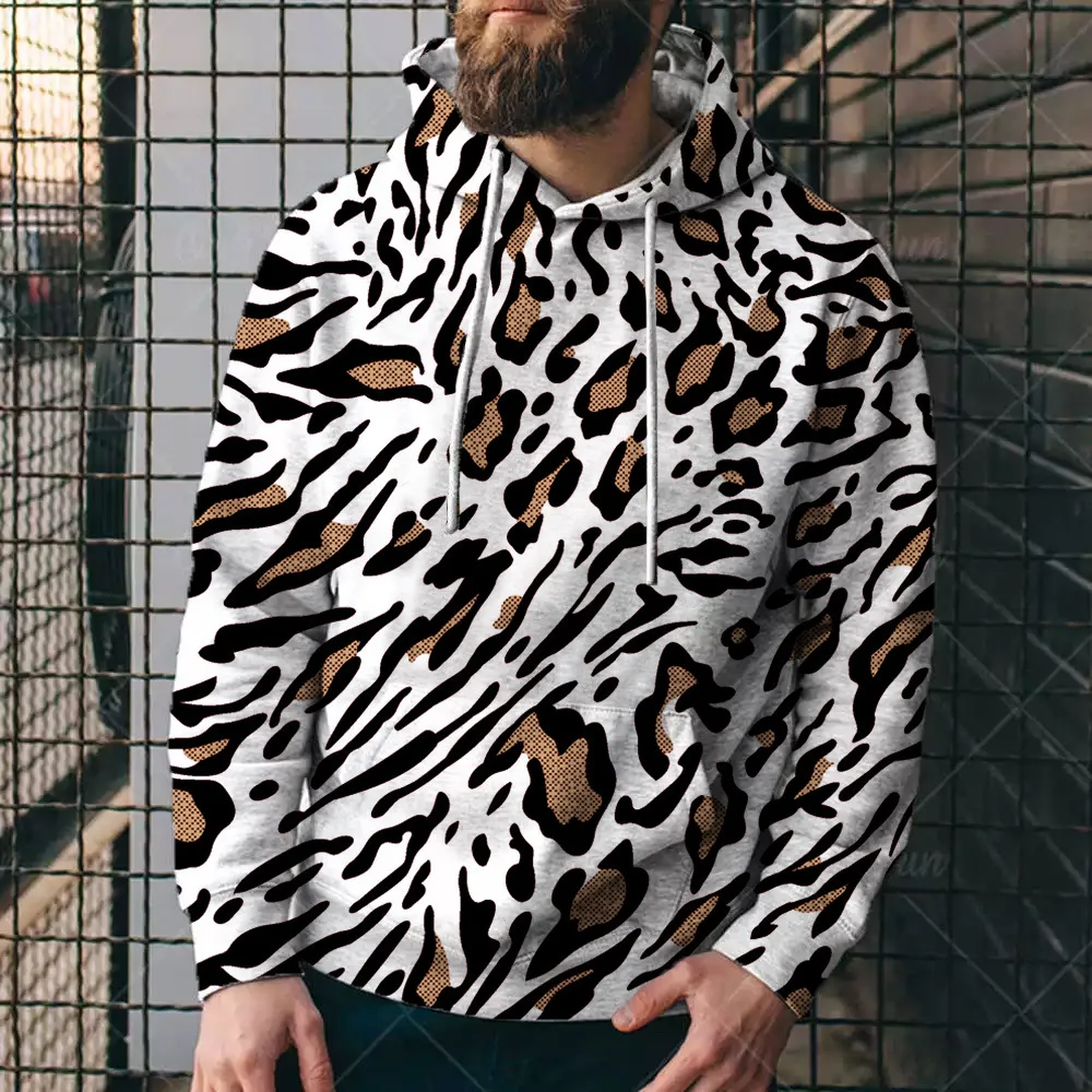

Весенне-осенний популярный свитер в европейском и американском стиле мужской уличный тренд креативный пуловер с 3D Цифровым принтом Толстовка
