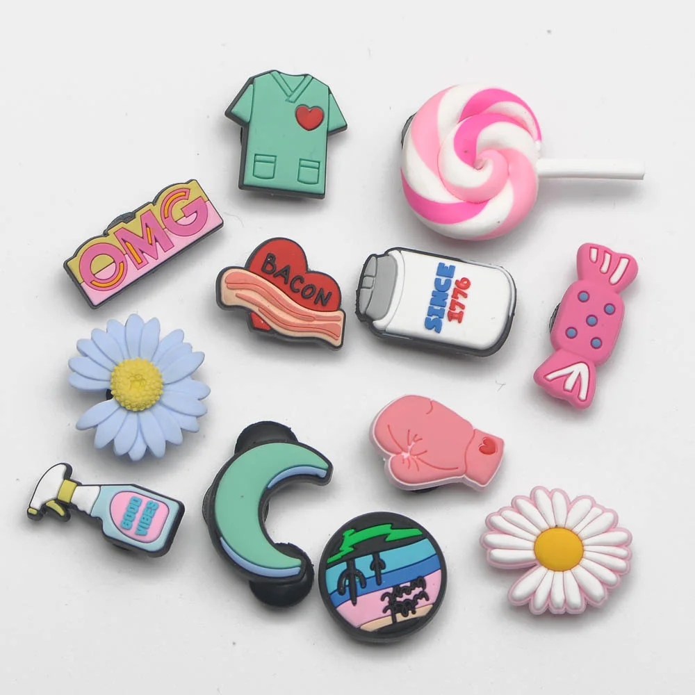 26 alloy letter shoe charms clog accessories diamond shoe decoration for Kids croc charms Jibbitz gift for Croc shoes