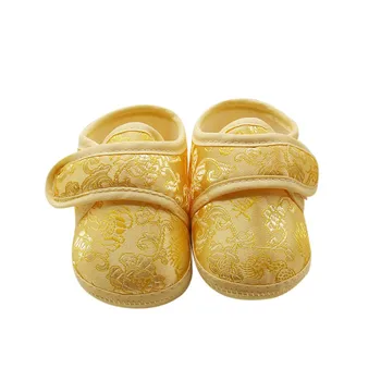

Baby Shoes Toddler Newborn Infantil Baby Crib Embroidery Princess Shoe Soft Sole Anti-Slip Prewalker Baby Girls First Walkers