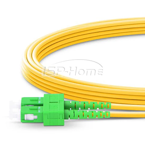 5pcs/bag 1m LC/APC-SC/APC Duplex 2.0mm Single Mode Fiber Optic Patch Cord, LC-SC Fiber Cable