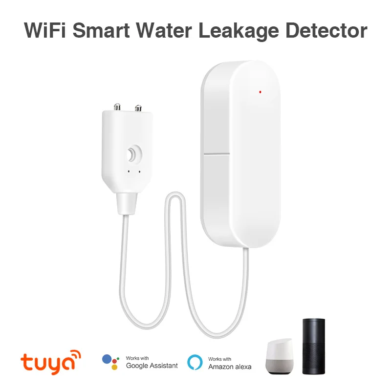 Tuya датчик Wi-Fi датчик утечки воды Датчик уровня утечки потока сигнализация детектор защита бака защита от перелива умный дом приложение удаленное