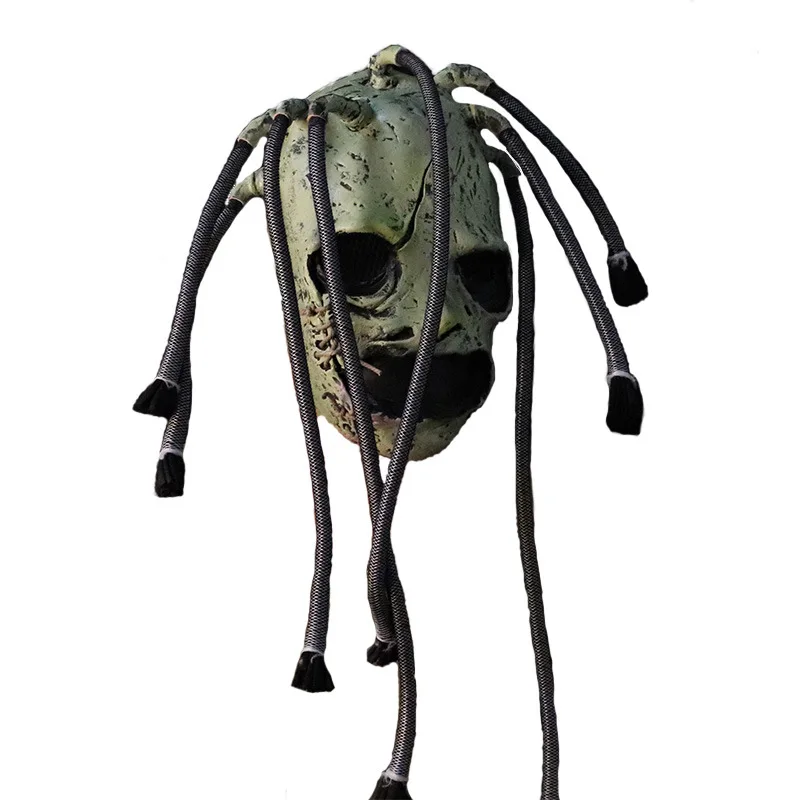 Дом с привидениями Slipknot латексная маска для косплея для взрослых, косплей на Хэллоуин игра Карнавальная маска подарок Прямая поставка - Цвет: A