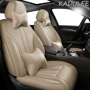 

KADULEE Custom Leather car seat cover For LEXUS ES ES250 ES350 ES300h ES240 ES200 ES260 CT CT200h Automobiles Seat Covers
