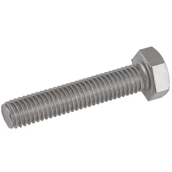 

M6 316 stainless steel outer hexagonal screw/DIN933 full-tooth outer hexagonal bolt/screw 5Pcs
