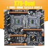 atermiter X79 Dual CPU motherboard set with 2 × Xeon E5 2689 4 × 8GB = 32GB 1600MHz PC3 12800 DDR3 ECC REG memory RAM ► Photo 2/5