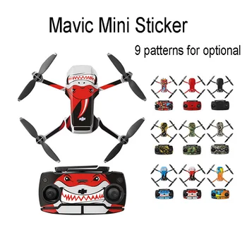 

Protective Film PVC Stickers for Mavic Mini Remote Controller Decals Full Cover Skin Sticker Set for DJI Mini Drone Accessories
