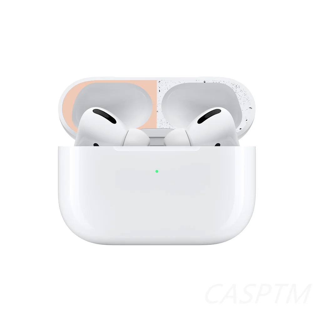 1 шт Металлическая Пылезащитная наклейка для Apple AirPods Pro, пылезащитная защитная наклейка, защитная пленка для Air Pods 3