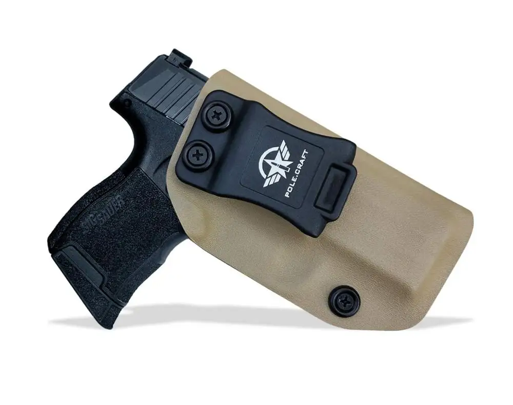 Полюс. Ремесло KYDEX кобура iwb P365 Sig Sauer 365 кобура для скрытого ношения Sig Sauer P365 кобура скрытый Kydex кобура для P365