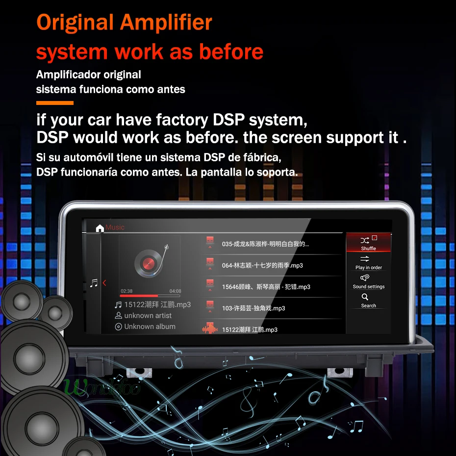 Clearance 10.25" IPS Android 9.0/7.1 4G 64G Auto Radio GPS for BMW X1 F48 2016 2017 2018 NBT System Navigation WIFI BT no DVD Player 3