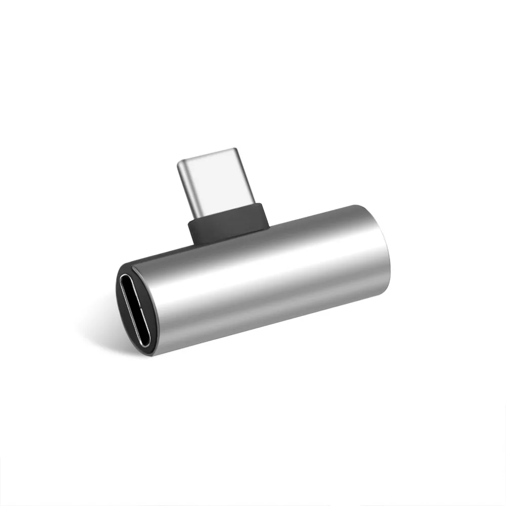 Универсальный мини usb type C до 3,5 мм разъем для наушников адаптер AUX кабель аксессуары для сотового телефона samsung S10 S9 huawei mate 20 - Цвет: Silver