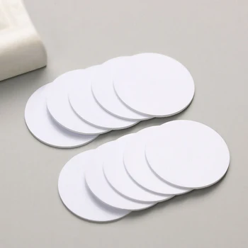 

NTAG215 25mm Universal NFC Sticker Office Smart Access Control PVC White Blank Fast Read Durable Round Elevator Rewriteable