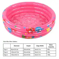Inflatable Baby Swimming Pool Sea Ball Pool Portable Outdoor Children Basin Bathtub Infant Water Game Play Pool 4
