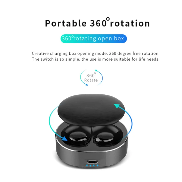 Bluetooth наушники TWS в ухо невидимые спортивные стерео беспроводные наушники с зарядным Pod ING-SHIPPING