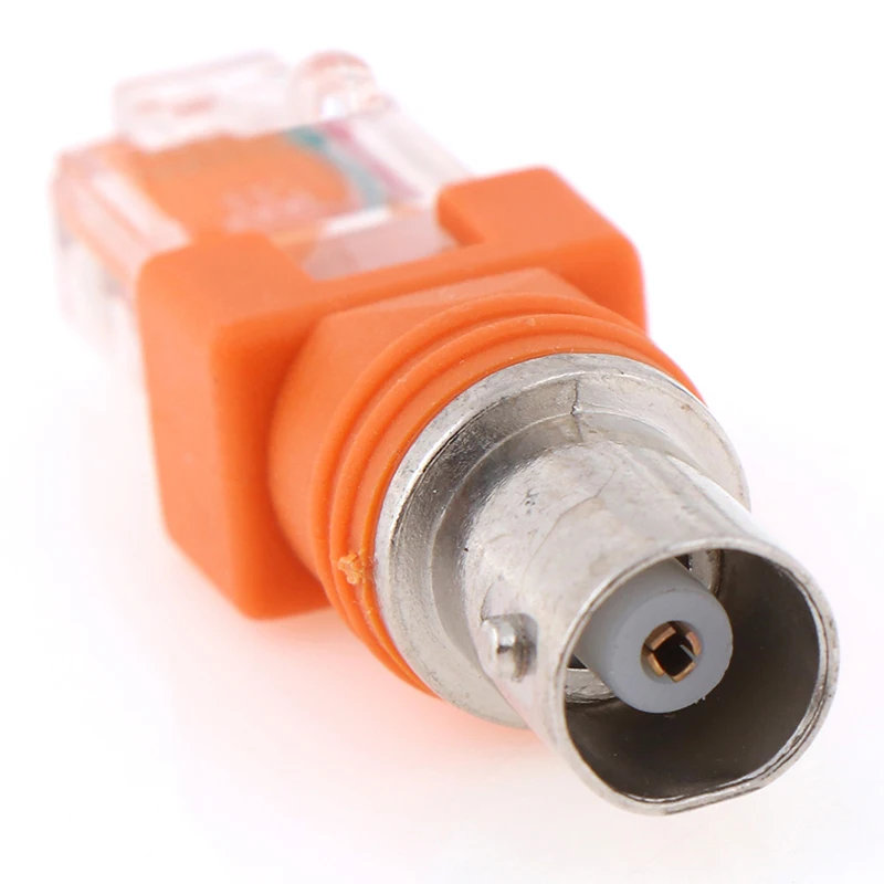 1 шт. BNC Female To RJ45 Male Coax Barrel переходник RF коннектор оптовая продажа|Соединители| |
