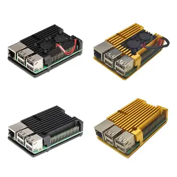 

Durable and Stable Aluminum Alloy Radiator Protective Case Metal Cooling Shell For Raspberry Pi 3 Model B/B+/2B Accessories
