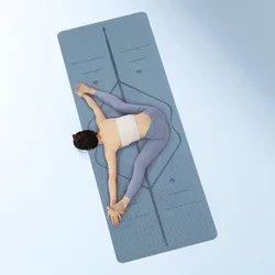 6MM Beginner TPE Yoga Pilates Mat Dance Sports  Mat Travel Floor Mat for Fitness Yoga Accessories Great Fitness Equipments