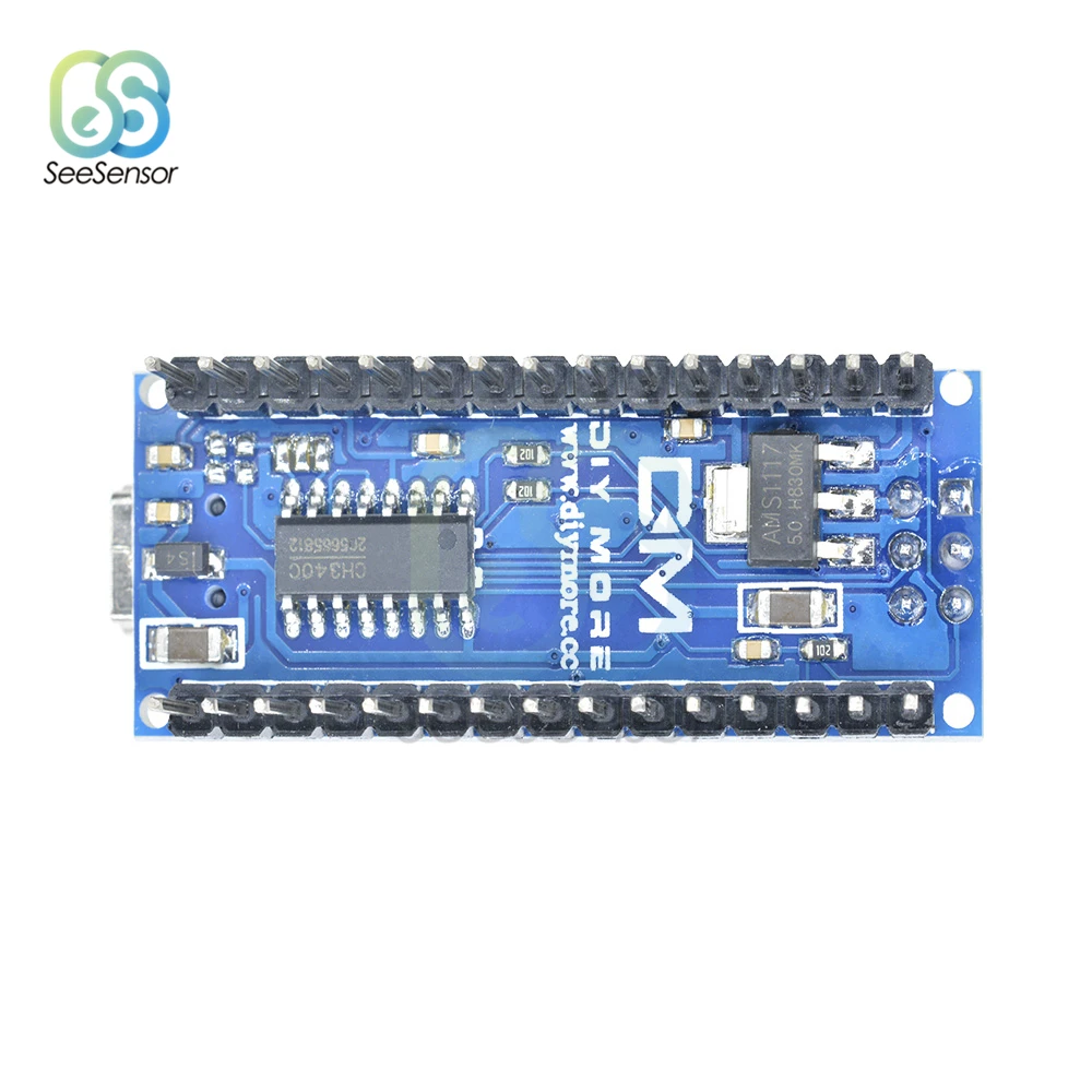 Nano Mini USB с Загрузчиком совместимый Nano 3,0 контроллер Arduino CH340 USB драйвер Nano V3.0 ATMEGA328P+ usb-кабель