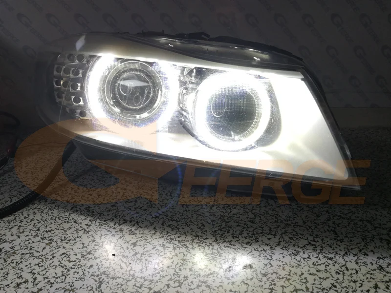 Для BMW 3 серии E91 E90 LCI 2009 2012 ультра яркий SMD светодиодный ангельские глазки набор