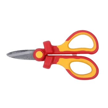 

SHEFFIELD S150070 VDE Insulted Shears Fiber Optic Patch Cord Stripping Shears