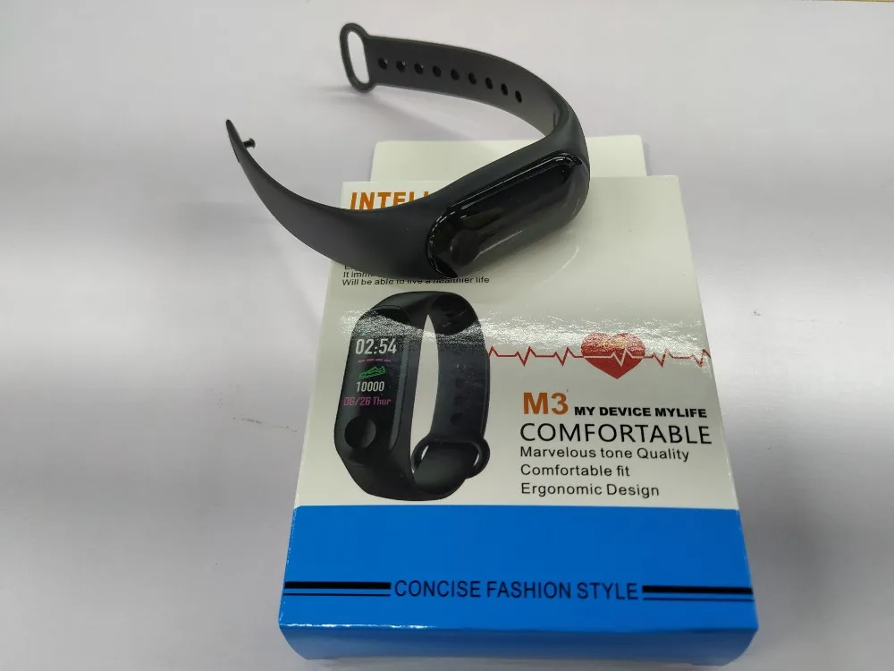 M3 спортивный браслет монитор здоровья Часы heart health с кровяным давлением Водонепроницаемый браслет для мужчин и женщин одежда