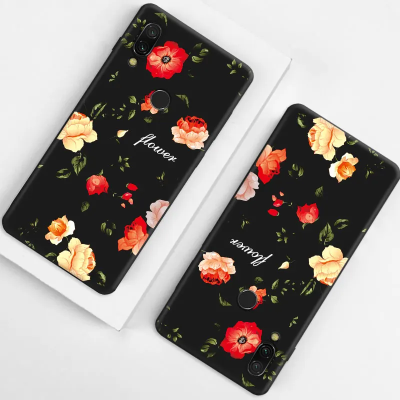 03 Матовый корпус для телефона Xiaomi Redmi Note 4X 5A Prime Pro, чехлы из мягкого ТПУ, чехол для 6, 7, 8, силиконовый черный защитный чехол - Цвет: 03