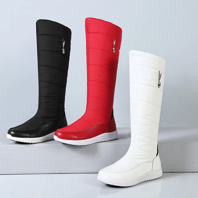 Dropship High Quality Waterproof Winter Women Boots Warm Plush