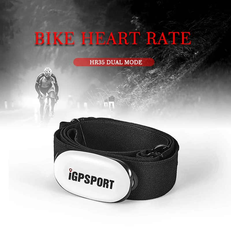 Capteur de fréquence cardiaque IGPSPORT HT40 ceinture compteur IGPS/Garmin  - Accessoire vélo sur La Bécanerie