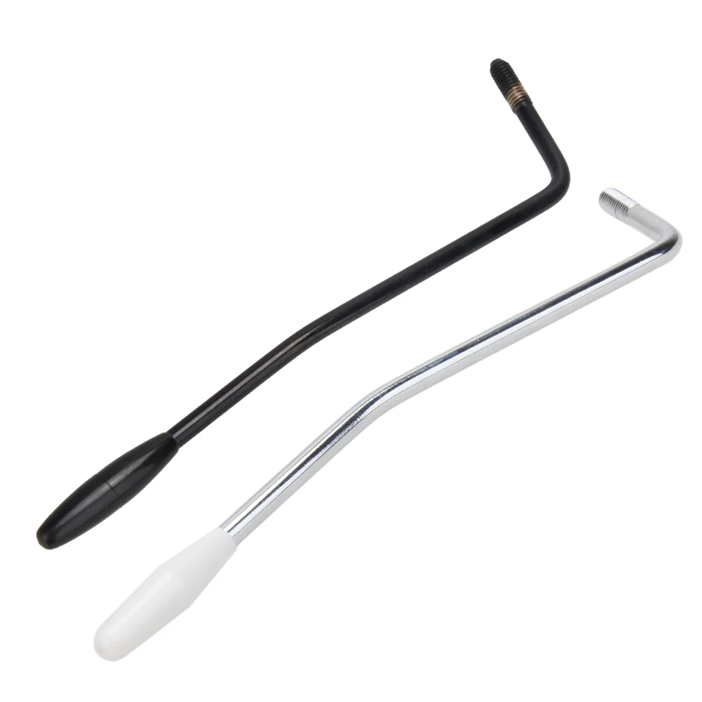 5MM/6MM Electric Guitar Handle Instrument Pick For Fender & Squier Strat 5mm Black/White Tip Guitar Tremolo Arm Whammy Bar