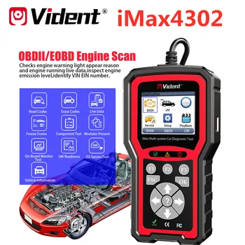 

VIDENT iMax4302 For BMW Full System Diagnostic Tool Free Update Online Lifetime