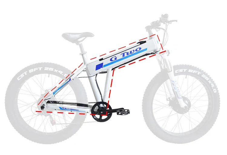 Sale 26 Inch Frame of Electric Bicycle, High Strength Aluminium Alloy Frame For Mountain Bike Snow Bike 0