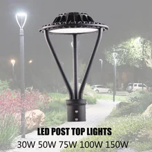 Высокое качество наружный светодиодный Декоративный Пост Верхний свет 130лм/Вт 50 Вт Светодиодный свет/Дорожный фонарь уличного освещения уличные фонари