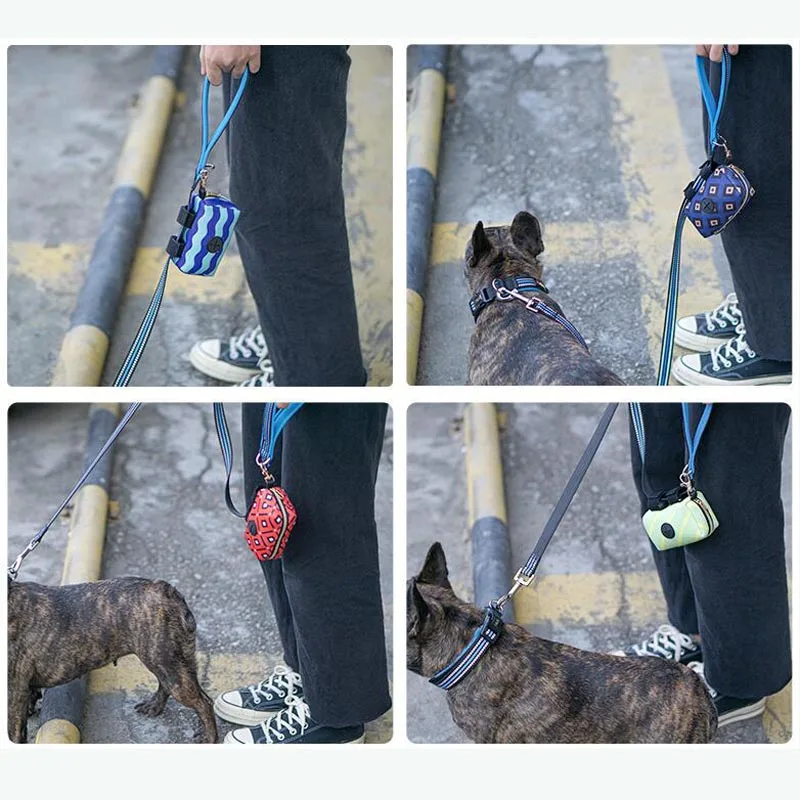 Colorful Portable Dog Waste Bag Dispenser