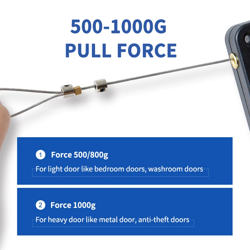 NAIERDI Nail-free Automatic Door Closer Simple 500g-1000g Soft Closing Door Device Automat Soft Closer Furniture Hardware