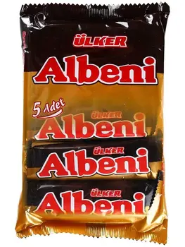 

ETI Ulker Albeni Milk Chocolate Coated Bar Caramel Biscuit Turkish