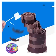 Вечерние Семейные весёлые балансировочные игры вырубка дерева настольные игры Обучающие для детей 5-7 лет