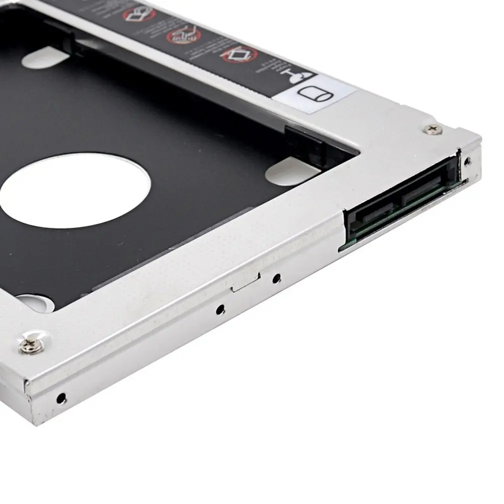 Ноутбук Pc Cd драйвер слот Hdd Ssd держатель кронштейн пластиковый Sata жесткий диск Оптический отсек с отверткой