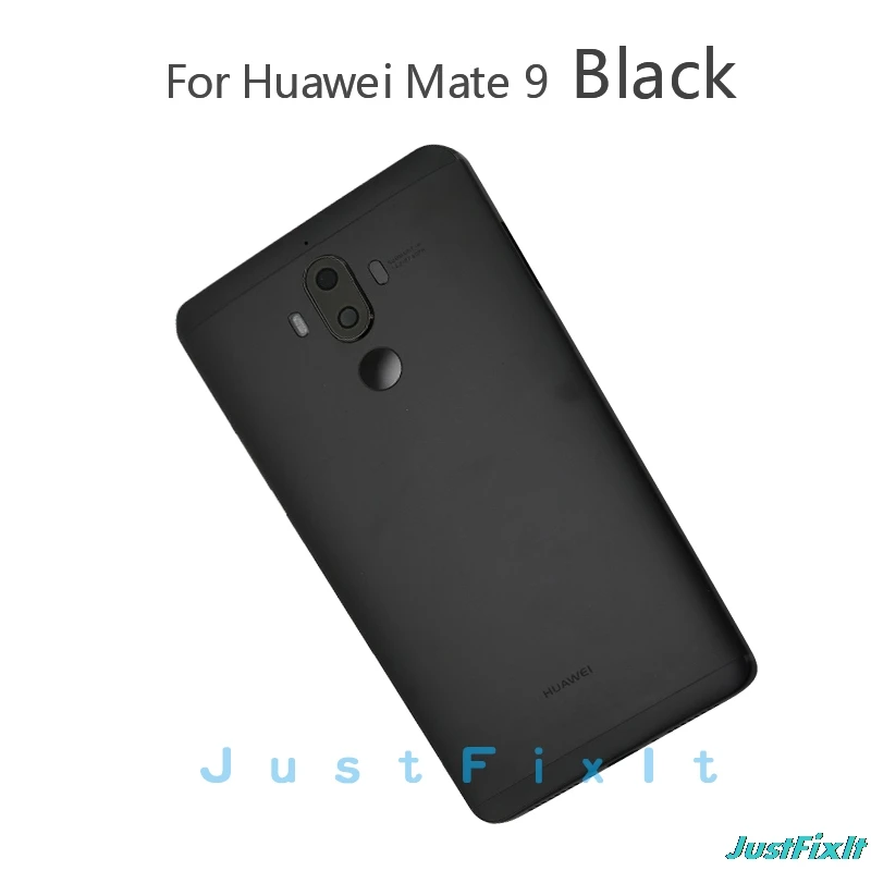Black HUAWEI Mate 9 Для Huawei Mate 9 Крышка батарейного отсека Дверь задняя крышка чехол в сборе для Huawei Mate 9 задняя крышка чехол - Цвет: Black HUAWEI Mate 9