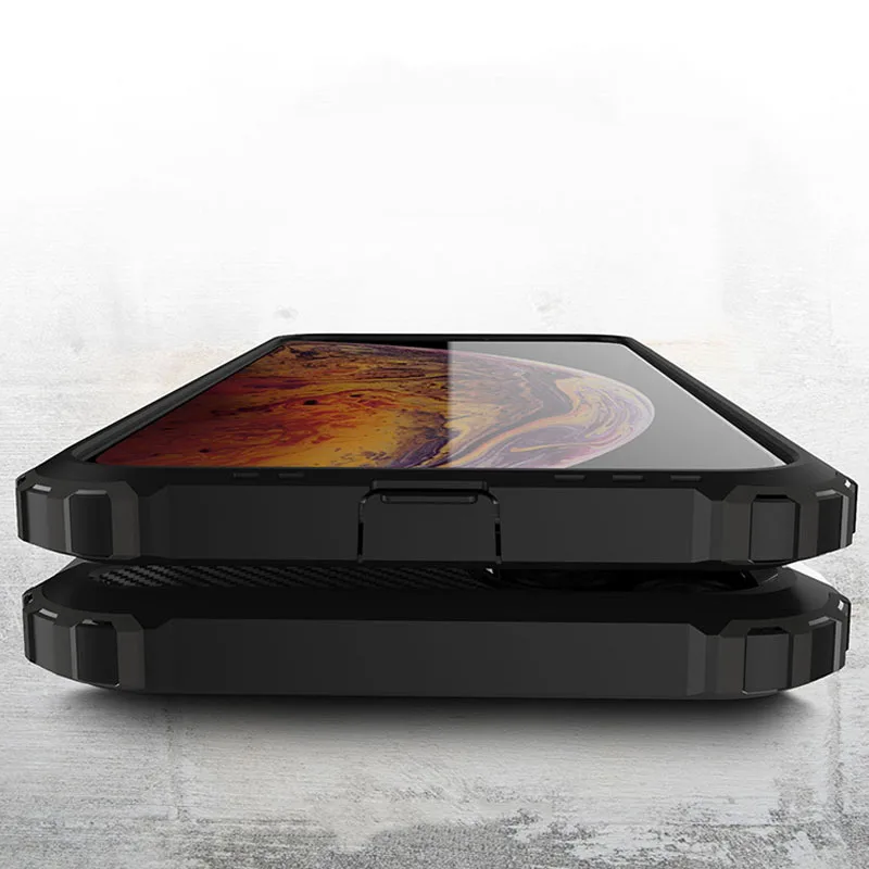 Прочный слой Броня чехол для iPhone 11 Pro Max 2019 5s 5 Se 6S 6 7 8 Plus X XR XS сверхмощный