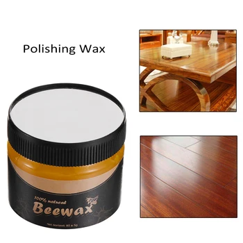 

1PC Natural Wood Furniture Care Beewax Woodworking Polishing Seasoning Waxing Cleaning Product Household Cleaner Supplies