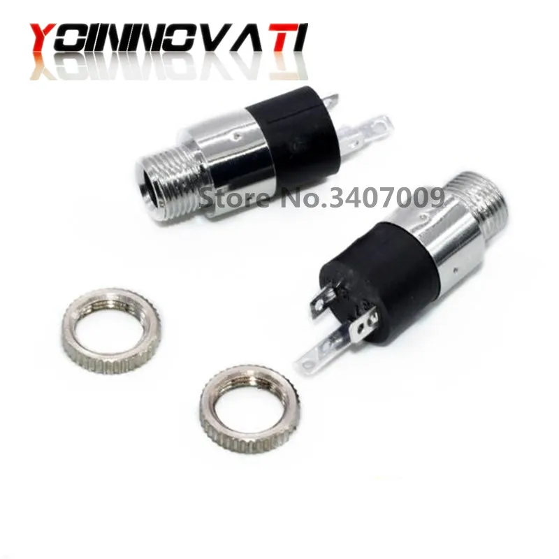 10pcs 3.5mm PJ392 PJ-392Stereo Headphone Connector Adapter Power Plug Audio Video Jack Socket with Nut | Обустройство дома