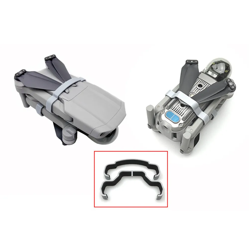 Drone Propeller Fixing Holder Paddle Blades Fixer Protective Binding Bracket Clip for DJI Mavic Air 2 Accessories | Электроника