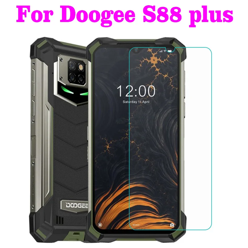 Для Doogee S88 Plus закаленное стекло 2.5D защитная пленка 9H Взрывозащищенная для