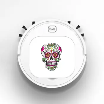 

Robot Vacuum Cleaner Intelligent Automatic Mopping Clean Robot for Hard Floor Carpet Funny DANGER BIOHAZARD ZOMBIE