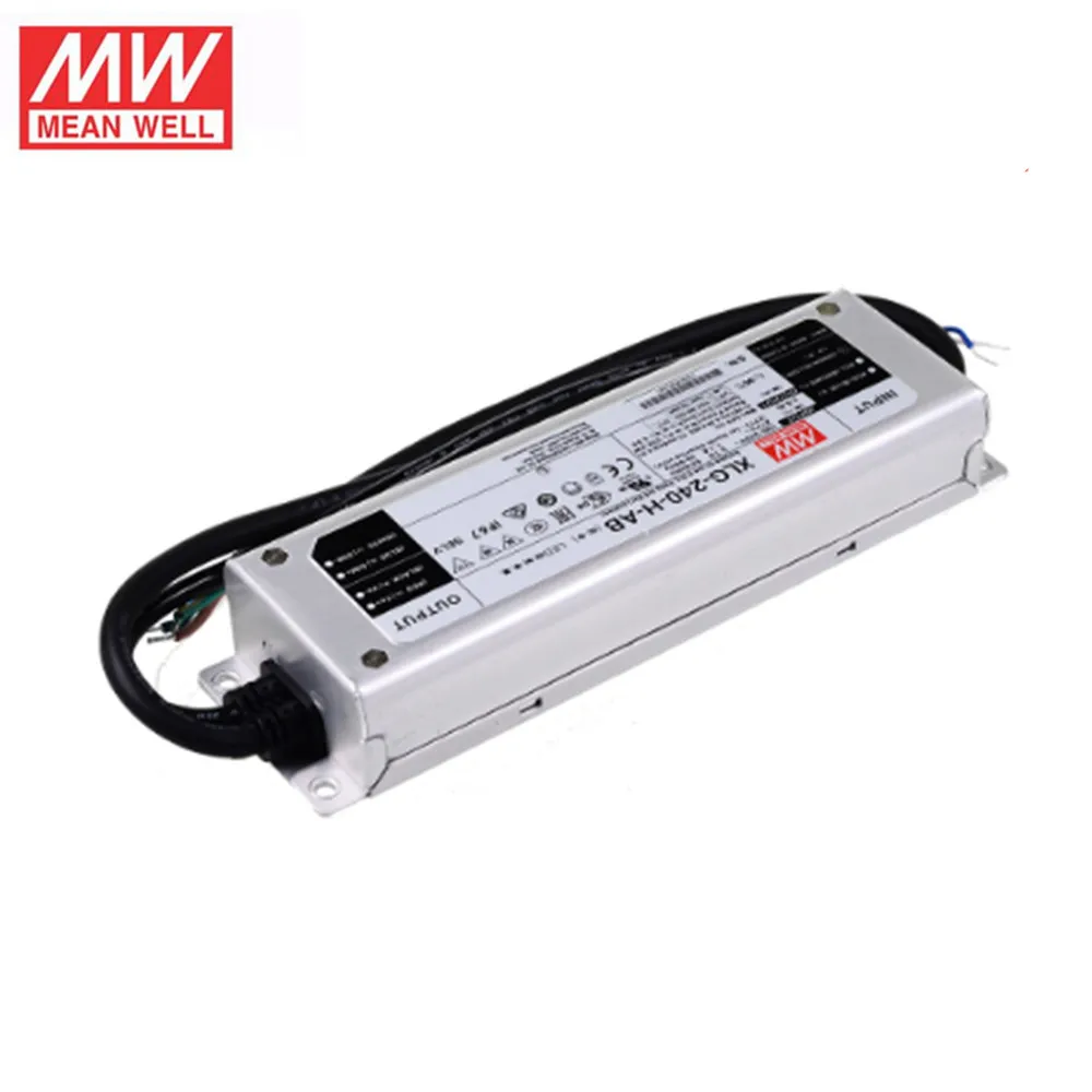 Бренд MEAN WELL представляет XLG-240-H-AB 240W 4900mA 27-56V постоянный Мощность светодиодный